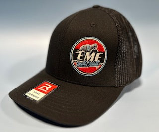 Black on Black Trucker Flexfit Hat