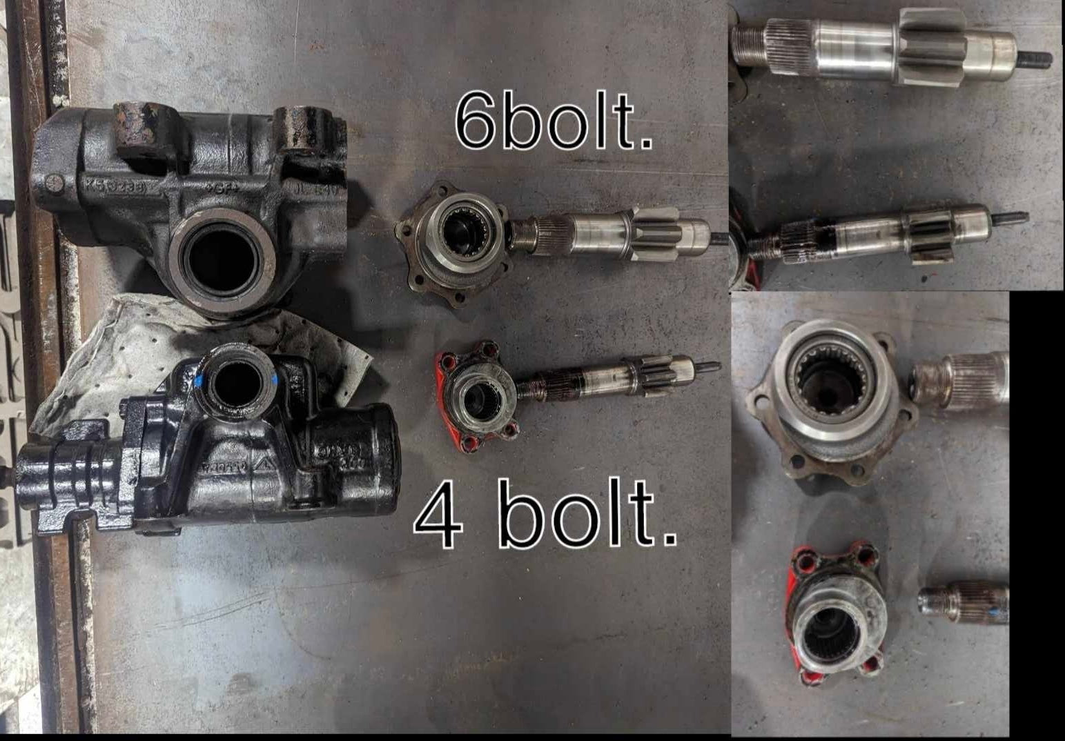 03-08 Dodge Ram 2500/3500 6 Bolt Conversion Steering Box
